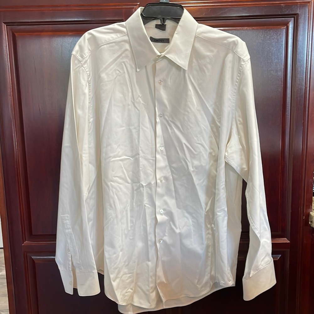 DKNY White Dress Shirt